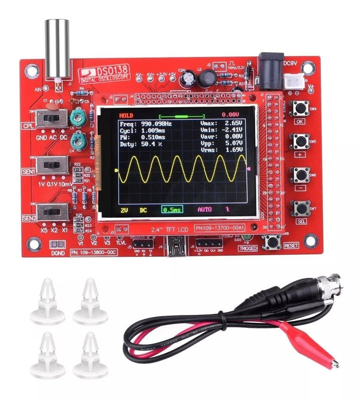 Osciloscopio Carcasa Y Display Tft Dso138 - Tecneu