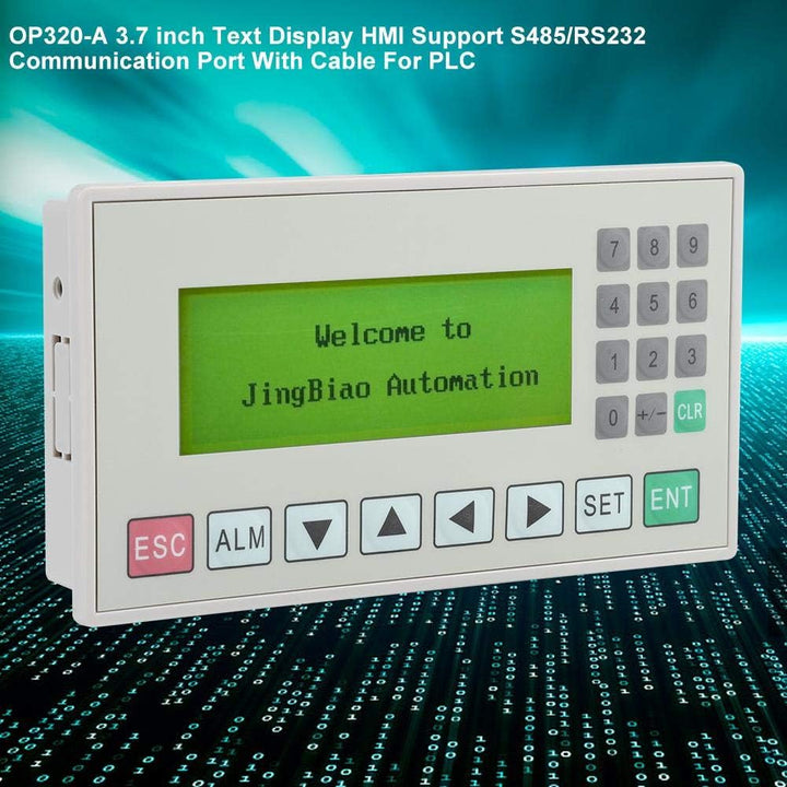 Pantalla HMI Op320 - A para PLC Mitsubishi Siemens RS232/RS422 LCD 192x64 - Tecneu