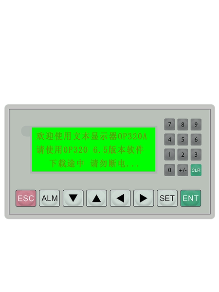 Pantalla HMI Op320 - A para PLC Mitsubishi Siemens RS232/RS422 LCD 192x64 - Tecneu