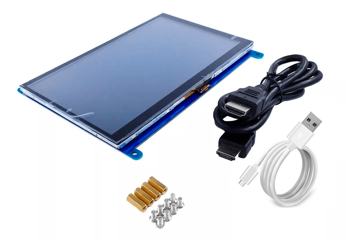 Pantalla Raspberry Pi Pantalla Touch 7 Pulgadas Lcd 1024x600 Tactil Raspberry Pi - Tecneu