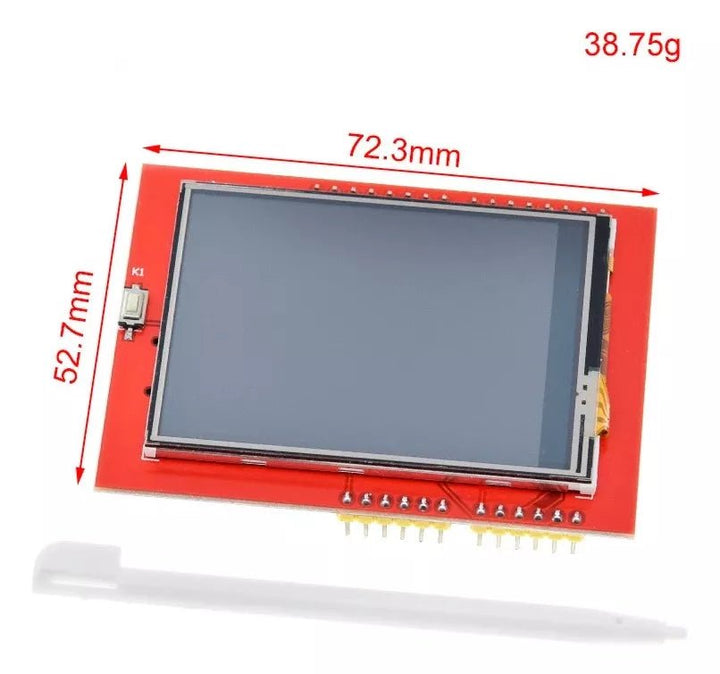 Pantalla Touch A Color 2.4 Tft Spi Lcd Display Lapiz - Tecneu