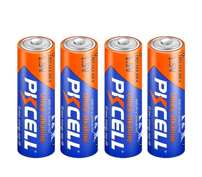 Paquete 4 Pilas Aaa Alcalinas Pkcell® Orginal Baterías 1.5v LR03