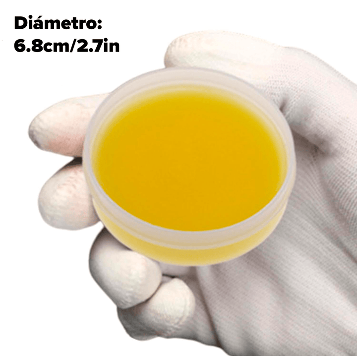 Pasta De Soldadura Flux Rosin Electrónica Alta Pureza 100g - Tecneu
