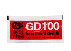 Pasta Grasa Térmica GD100 0.5g Alta Conductividad para CPU, MOSFET, Disipadores, Blanca Alto Rendimiento