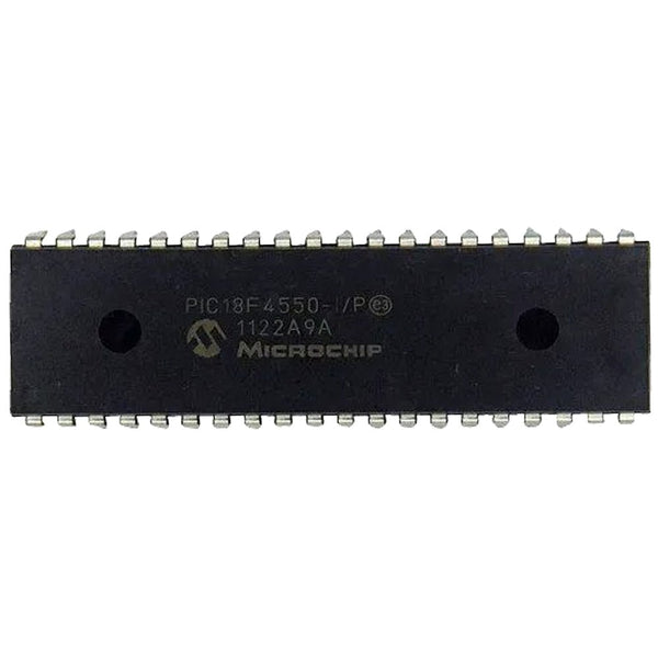 Pic18f4550 Microcontrolador + Cristal Y 2 Capacitores 22pf - Tecneu