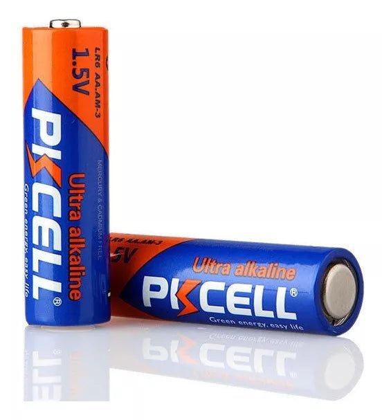 Pilas AA Pkcell® AA LR6 Baterías Alcalinas 1.5v AA.AM - 3, 4 Pilas - Tecneu