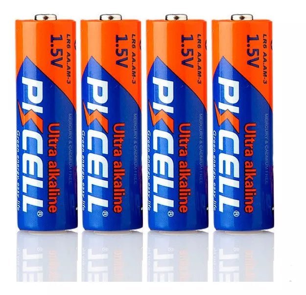 Pilas AA Pkcell® AA LR6 Baterías Alcalinas 1.5v AA.AM - 3, 4 Pilas - Tecneu