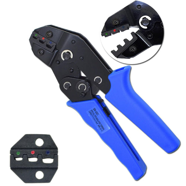 Pinza Crimpadora Terminales Con Aislamiento 14 - 24awg Sn - 02c - Tecneu