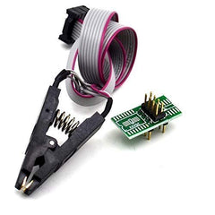 Pinza Smd Soic8 Para Programador Memoria Bios Eeprom Spi