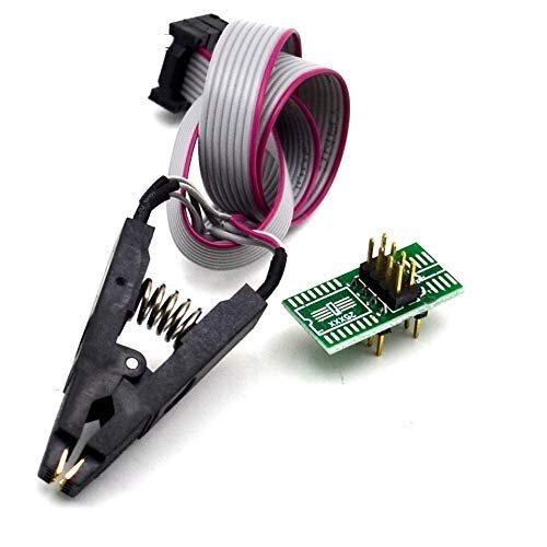 Pinza Smd Soic8 Para Programador Memoria Bios Eeprom Spi - Tecneu