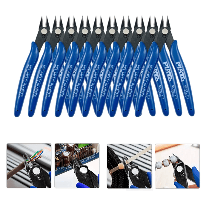Pinzas De Micro Corte Plato 170 Corte A Ras De Cable - Tecneu