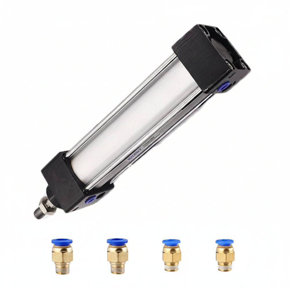 Pistón Actuador Neumático Sc50x100 Doble Efecto 1mpa Preciso