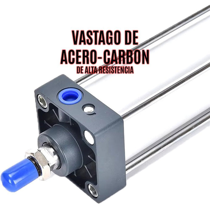Pistón Actuador Neumático Sc50x100 Doble Efecto 1mpa Preciso - Tecneu