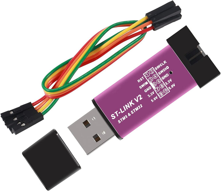 Placa De Desarrollo Stm32 Stm32f103c8t6 + Stlink St - link V2 - Tecneu