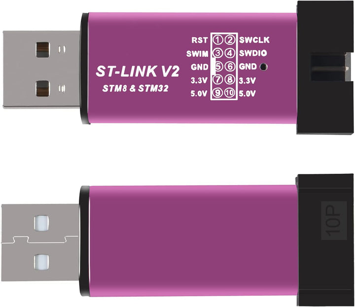 Placa De Desarrollo Stm32 Stm32f103c8t6 + Stlink St - link V2 - Tecneu