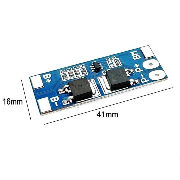 Placa de protección de batería de litio 2S 7.4 V/6.4 V corriente de trabajo 8A Max 15A/protección de descarga - sobrecarga - Tecneu