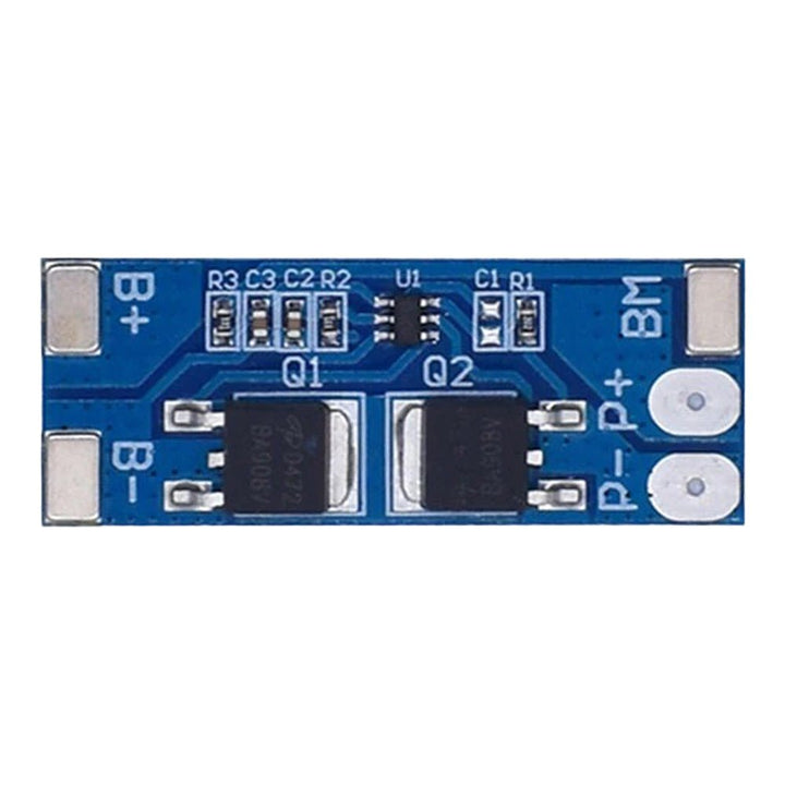 Placa de protección de batería de litio 2S 7.4 V/6.4 V corriente de trabajo 8A Max 15A/protección de descarga - sobrecarga - Tecneu