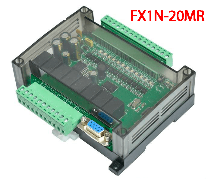 PLC Compatible Mitsubishi FX1N - 20MR 24V 12in 8out SALIDA A RELEVADOR - Tecneu