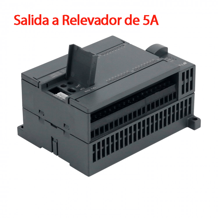 PLC Compatible Mitsubishi FX1N - 32MR 24V 16in 16out SALIDA A RELEVADOR - Tecneu