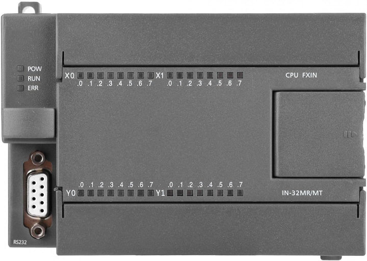 PLC Compatible Mitsubishi FX1N - 32MT 24V 16in 16out SALIDA A TRANSISTOR - Tecneu