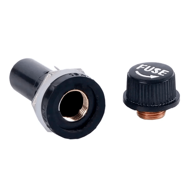 Porta Fusible de Cartucho Americano 6x30mm - Tecneu