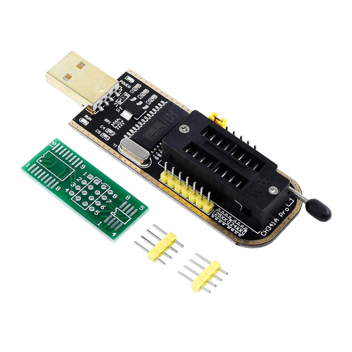 Programador Ch341a Spi Flash Eeprom Bios Series 24 Y 25 - Tecneu