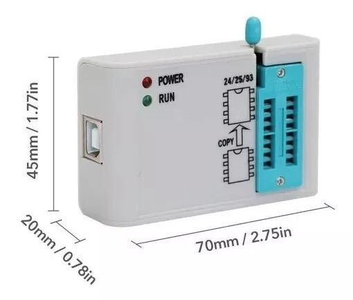 Programador Usb Ezp2019 Spi Alta Velocidad Eeprom Bios Flash - Tecneu