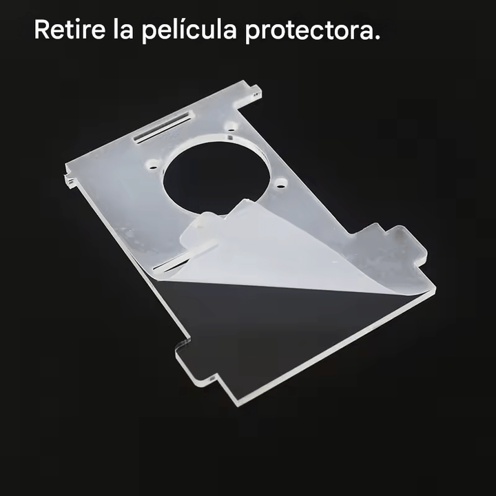 Protector Transparente de Acrílico Para Raspberry Pi 4b + Ventilador + 3 Disipadores - Tecneu