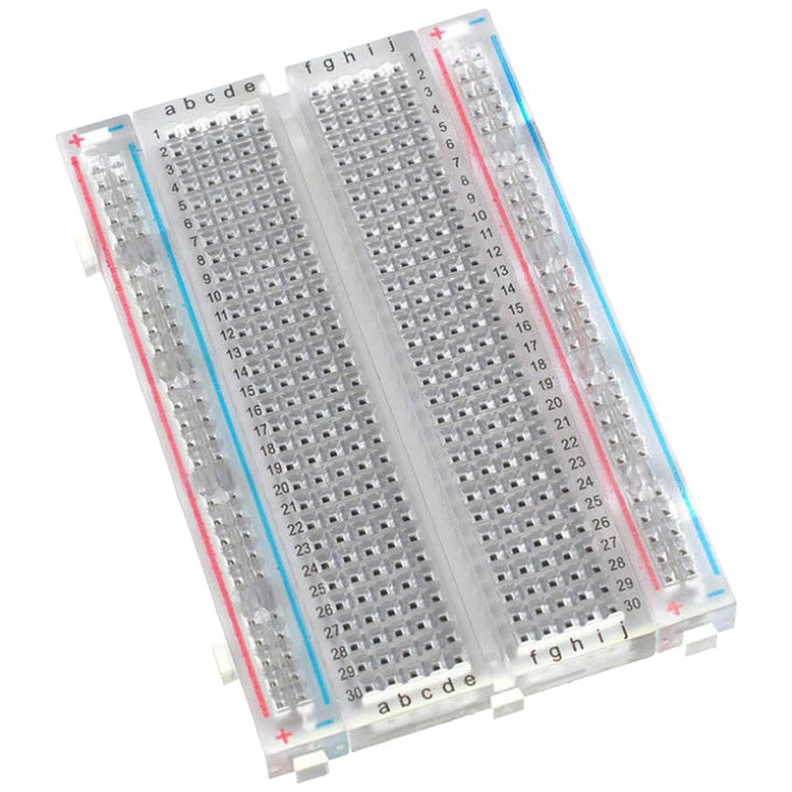 Protoboard 400 Puntos Transparente - Tecneu