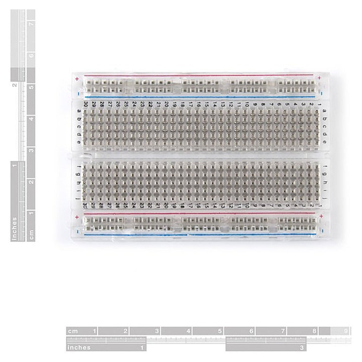 Protoboard 400 Puntos Transparente - Tecneu