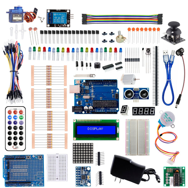 Kit Arduino Uno Pro Ultimate 160 Componentes Electrónicos