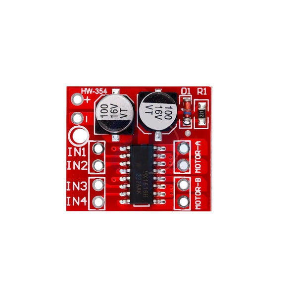 Puente H Mx1508 Mini L298n Doble Pwm Driver Motor - Tecneu