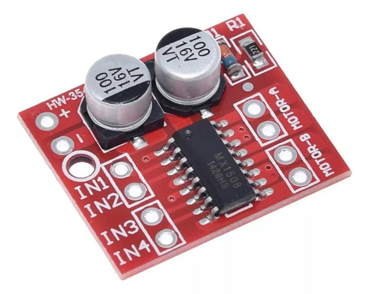 Puente H Mx1508 Mini L298n Doble Pwm Driver Motor - Tecneu