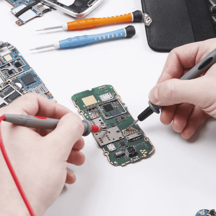 Puntas para multímetro tipo aguja 1000V 20A + pinzas tipo caimán - Tecneu