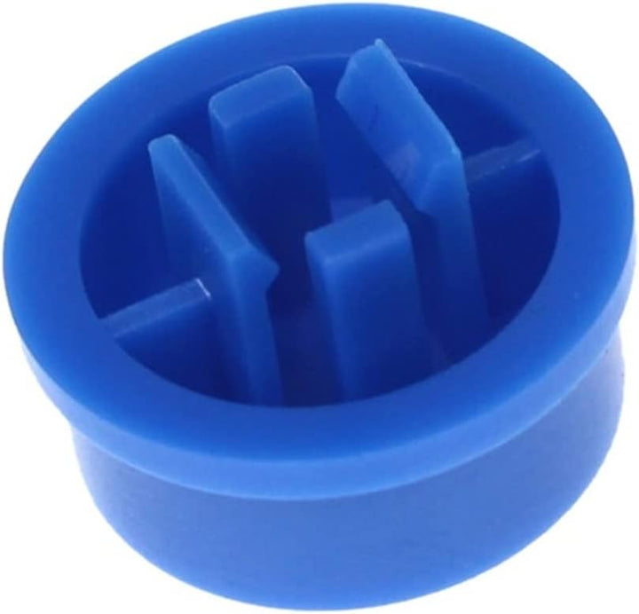 Push Button 12x12mm 4 Pines Con Capuchón Colores - Tecneu