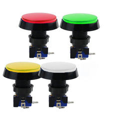 Push Button Gigante 10cm Arcade Micro Switch Y Led Integrado