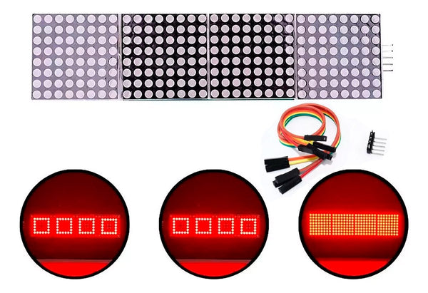 Modulo Letrero Electronico Matriz 8x8 Max7219 - Tecneu