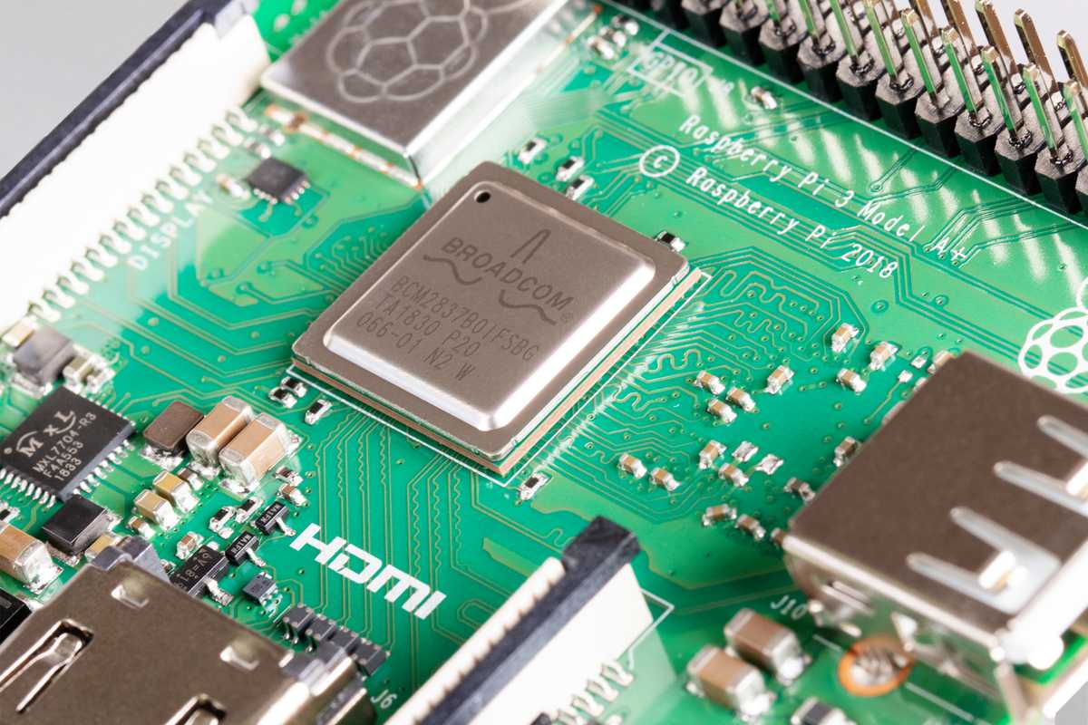 Tooth In Raspberry Raspberry Pi 3 A+ Plus 512mb RAM 1.4GHz Wifi Buetooth Original IoT - Tecneu