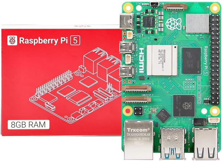 Raspberry Pi 5 Computadora de una sola placa 8GB - Tecneu