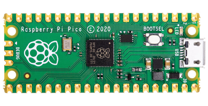 Raspberry Pi Pico micro USB Dual Core RP2040 - Tecneu