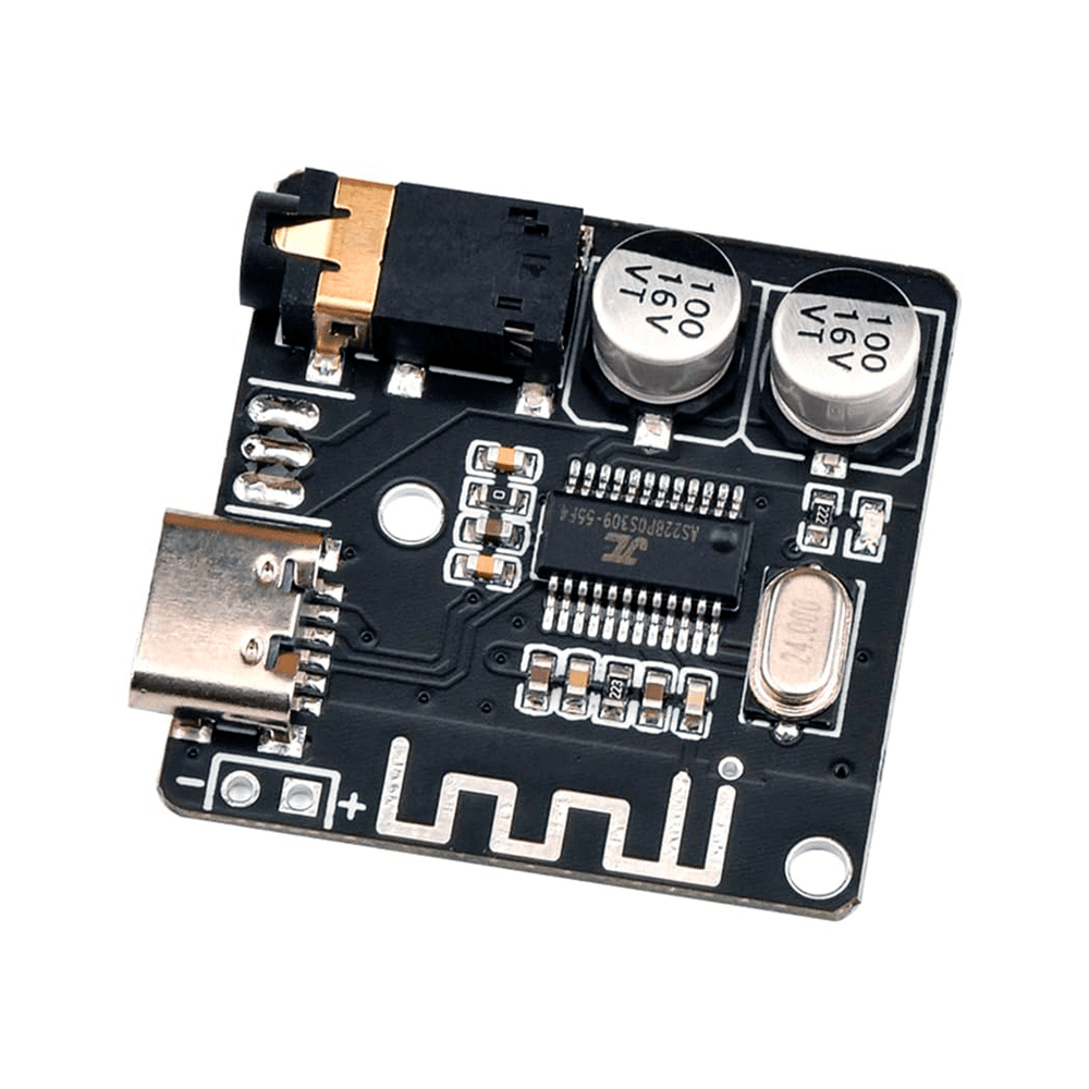 Receptor de audio Bluetooth 5.0 VHM-314 5V conector Tipo-C