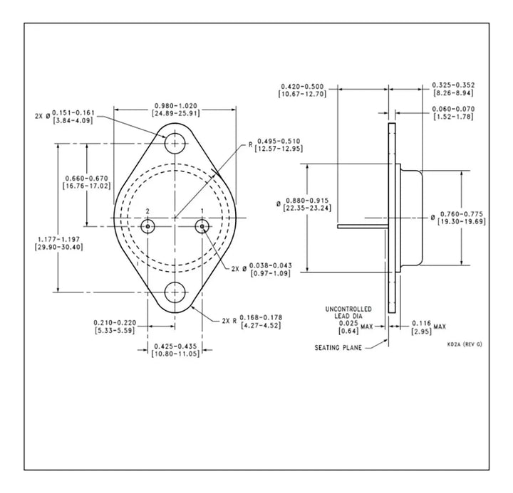 Regulador De Voltaje Lm350k 3a 1.2 - 33v Dc Metalico - Tecneu