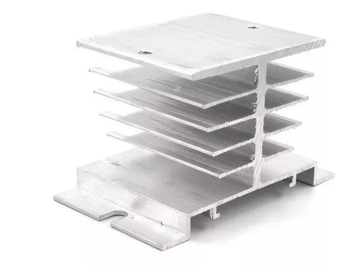 Relé Estado Sólido Ssr 25da 40da/aa Con Disipador Enfriador - Tecneu