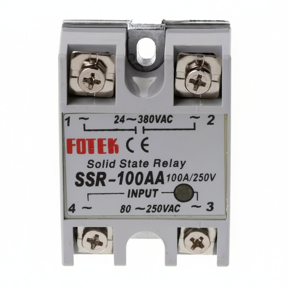 Relevador De Estado Sólido SSR-100AA Relay 100A 24-380VAC