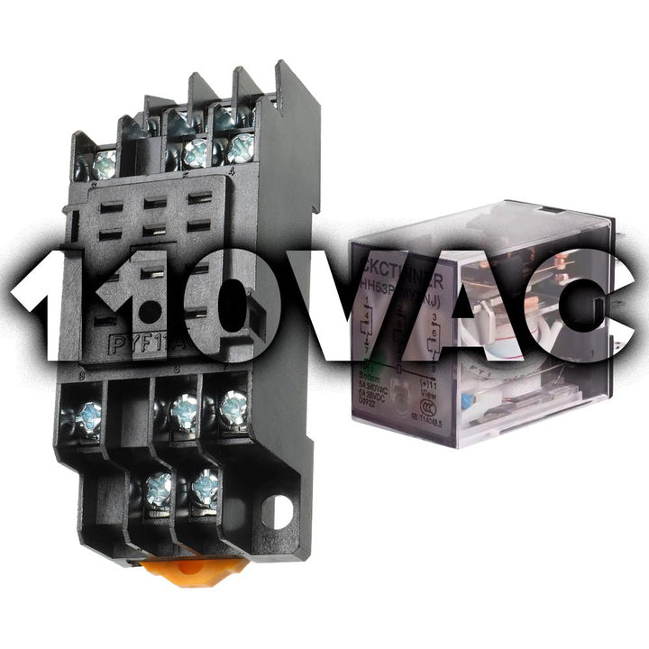 Relevador Industrial Control Bobina My3nj + Base PF118A - Tecneu
