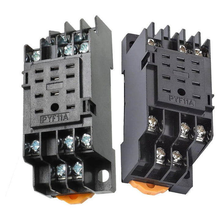 Relevador Industrial Control Bobina My3nj + Base PF118A - Tecneu