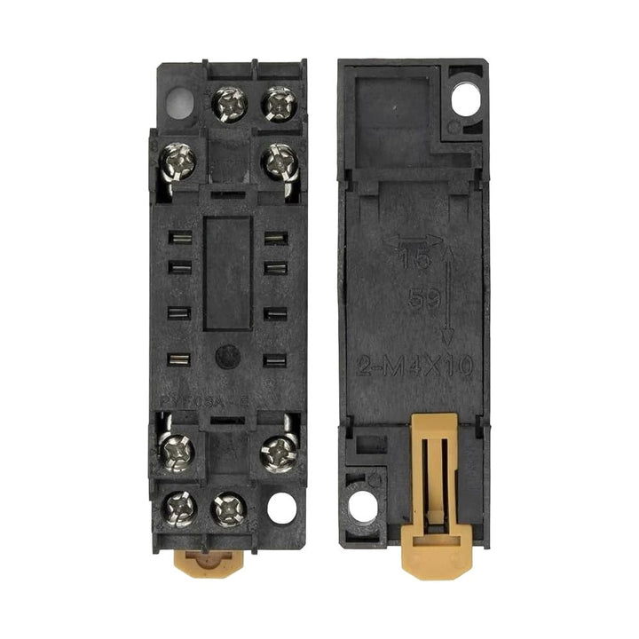 Relevador Industrial Relay Control Bobina My2nj + Base PFY08A - Tecneu