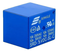 Relevador Relay 1 Canal, 2 Tiros, 5v 10a