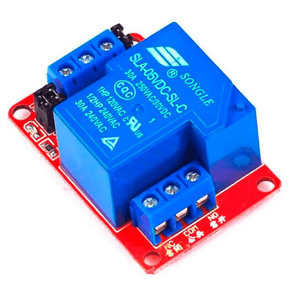 Relevador Relay 1 Canal 5v 30a 250vac/30vdc Con Optoacoplador - Tecneu