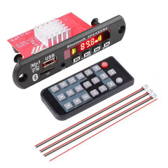 Reproductor MP3 Bluetooth Con Amplificador 2x60W Integrado